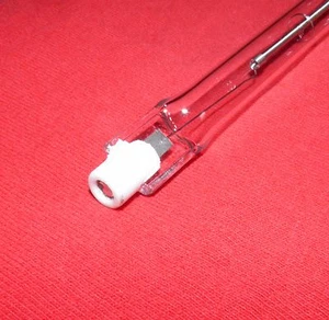 Quartz Infrared Halogen Lamp, 1600W, 480V, 19.65", Clear - Picture 1 of 1