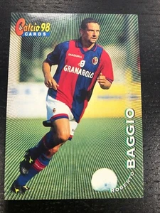 ROBERTO BAGGIO KARTE CALCIO 98 PANINI n 100 SEHR SELTEN NEU MINT - Bild 1 von 2