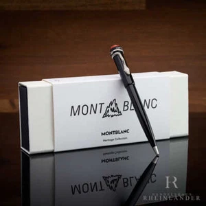 Montblanc Heritage Collection Rouge et Noir Edición Especial Kuli ID 114724 EMBALAJE ORIGINAL - Imagen 1 de 6