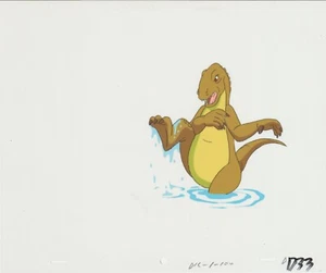 Dink the Little Dinosaur Production Animation Cel from Ruby Spears 1989-90 8-829 - Bild 1 von 1