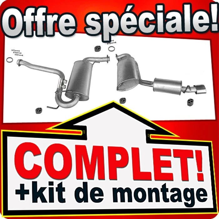 Echappement pour ALFA ROMEO GTV et SPIDER 1.8 2.0 et 3.0 Silencieux - Photo 1/1