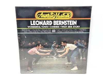 Leonard Bernstein West Side Story, Candide American Musicals Vinyl Box Set, New - Image 1 of 4