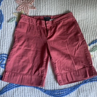 Ralph Lauren Women's Coral All Cotton Shorts Size 6 excellent condition   - Image 1 of 4