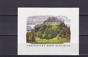 SA09 Austria 1985 Year of the Forest mint minisheet - Picture 1 of 1