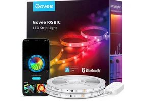 GOVEE LED RGBIC 20m Controllo Segmenti App Sincronizzazione Musica Casa Dormire - Foto 1 di 1