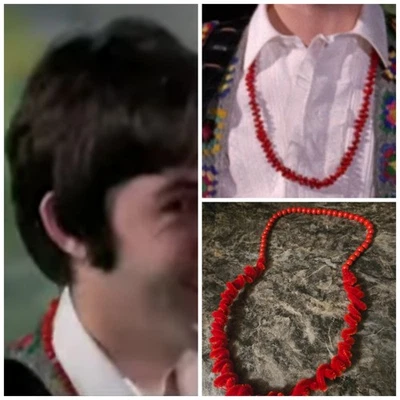 Psychedelic Paul MCcartney Hello Goodbye Necklace Charm - Image 1 of 2