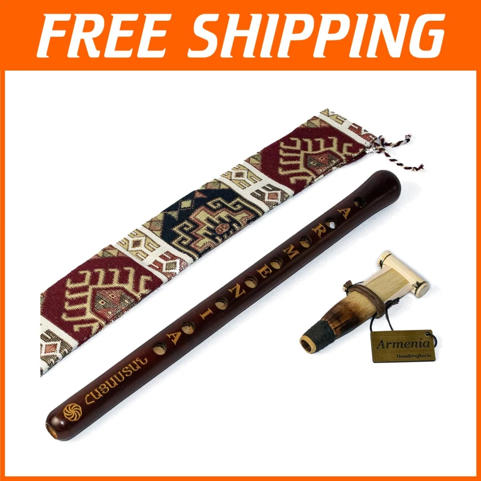Instrumento Duduk armenio de alta calidad en madera de albaricoque Foto 1 de 4