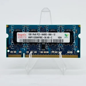 HYNIX 1GB RAM 1Rx8 PC2-6400S-666-12 HMP112S6NFR8C-S6 AB-C 1034 - Picture 1 of 2