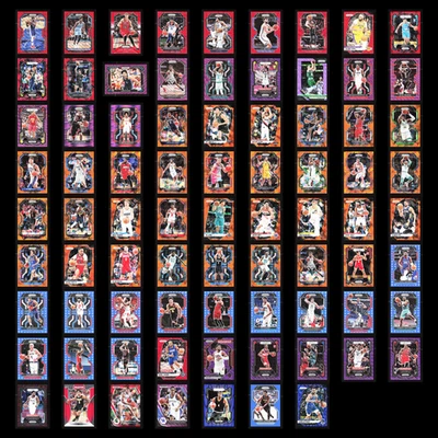 (79) 帕尼尼 Prizm 批量 平行号/序列号/变体/新秀/Morant/Embiid — 第 1/4 张图片