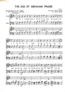The God of Abraham Praise – Jeanne Warzyn / Traditional Hebrew Melody - Picture 1 of 1