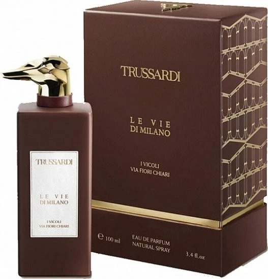 Trussardi Le Vie di Milano Via Fiori Chiari EDP Unisex 100 ml  3.4 FLoz Perfume - Image 1 of 1