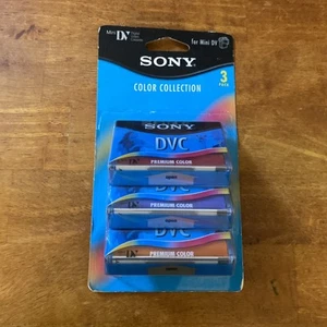 Sony DVM60R 60 Minute Premium Color Mini DV Cassette (3-Pack) - Picture 1 of 5