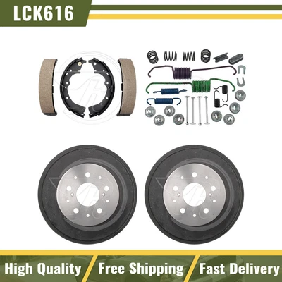 Kit de resorte de herrajes tambores y zapatas de freno trasero Toyota Tacoma 1995 1996 1997 Foto 1 de 4
