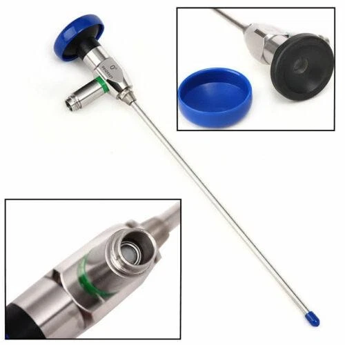 Sinoscopio nasal rígido con conector otorrinolaringológico 4x175 mm endoscopio para senos paranasales y otorrinolaringólogos Foto 1 de 4