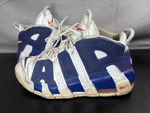 Nike YOUTH 6Y Air Uptempo Navy Blau Weiß Sneaker KNICKS 415082-103 - Bild 1 von 24