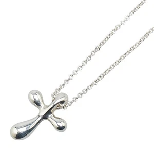 Tiffany&Co. Elsa Peretti Kreuz Halskette Damen 【Gebraucht】 - Bild 1 von 8