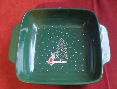 Aphorism Christmas Oven Proof Dish With Handles - Image 1 of 4