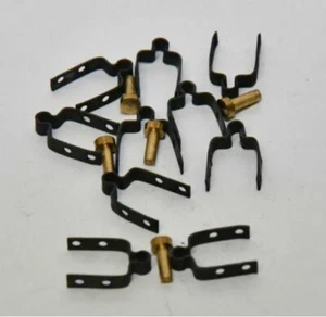 MANTUA MODEL ACCESSORI PER MODELLISMO NAVALE CERNIERE TIMONE 2X10 mm ART 37280 - Picture 1 of 1