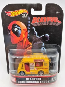 Hot Wheels Marvel Deadpool Chimichanga Food Truck 2/5 1:64 50th Collection FLD27 - Picture 1 of 8
