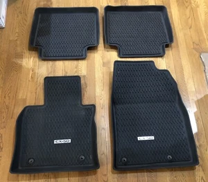 4 OEM 2023-2025 Mazda CX-50 High Wall All Weather Rubber Floor Mat Set - Picture 1 of 14