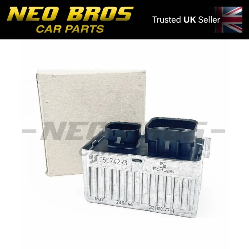 OE Glow Plug Relay Saab 9-5 2.0 TID & TTiD A20DTH A20DTR 10-12 55574293 - Image 1 of 3