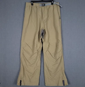 Pantalones Alphanumeric A# Para Hombre XL (36x31) Beige Nylon Y2K Patinador Sueltos Pierna Ancha - Imagen 1 de 17