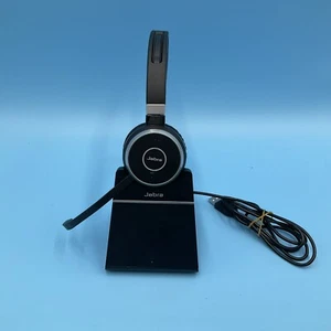 Jabra Casque Bluetooth HSCO 18w avec Support de Charge E65 Modèle Div010 *Fonctionne* - Photo 1/12