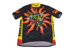 Vtg USA Pearl Izumi Marvel Super Heros Cycling Jersey Mens Size XL 90s Shirt