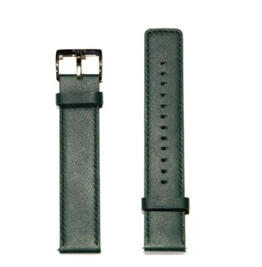 NEU GLATTLEDER UHRENARMBAND ARMBAND FÜR WYZE 47 MM UHR GRÜN. - Bild 1 von 3