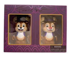 Disney Vinylmation Imagination Gala Evento Chip & Dale Esmoquin Negro 3" Firmado - Imagen 1 de 10
