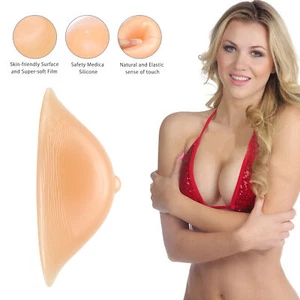 1 Stück Silikon Brustform BH Einsatz Enhancer Fake BH Trangender Mastektnomie - Bild 1 von 9