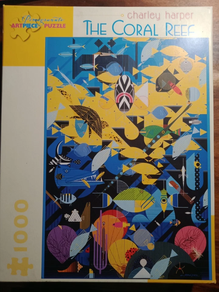 Coral Reef Jigsaw Puzzle 1000 by Charley Harper 9780764959455