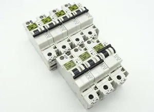 7x Sicherungsautomat AEG Elfa E81S C2 LS-Schalter 2A 1p + Hilfsschalter E80(S) - Bild 1 von 7