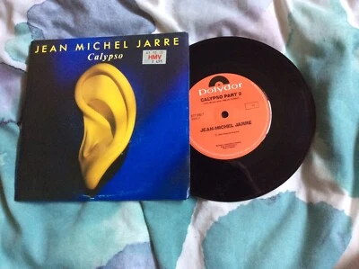 Jean Michel Jarre Calypso 7” Vinyl Picture Cover B/W Calypso Part 2 - Image 1 of 2