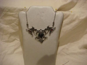 Alchemy Gothic pendant necklace in pewter Mon Amour De Soubise - Picture 1 of 4