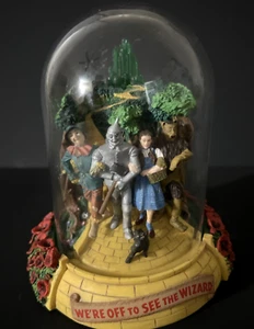 Vintage The Wizard Of Oz Glass Dome Globe Music Box Limited Edition - Picture 1 of 12