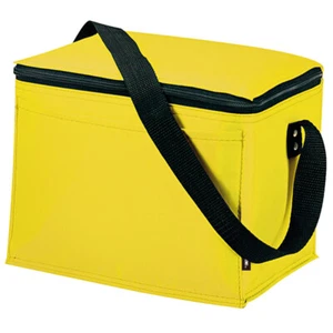 GROSSHANDEL GROSSHANDEL 50 x 6L KOOZIE gelb Isoliert Kühltasche Mittagessen Getränk Tasche UK - Bild 1 von 4