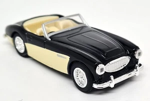 Corgi 1/43 Austin Healey 3000 Black Cream Diecast Scale Model Car - Picture 1 of 5