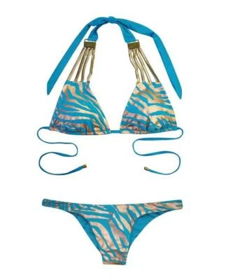 Bikini turquesa Beach Bunny Take The Reins nuevo con etiquetas Foto 1 de 4