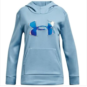 Under Armour | Iridescent Logo Fleece Hoodie | Youth Girl’s Size: XL - Picture 1 of 3
