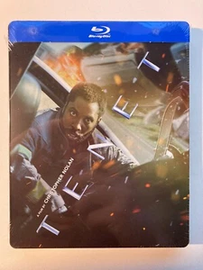 Tenet w. Steelbook (Blu-ray, 2 Discs, Import, Region Free) *BRAND NEW/SEALED* - Picture 1 of 3