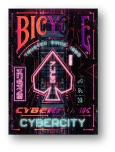 Bicycle Cyberpunk Cybercity Playing Cards Poker Spielkarten Kartenspiel - Bild 1 von 4