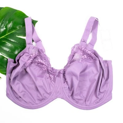 New Elomi Bra Size 38L Morgan EL4111 Stretch Banded Balconette Wisteria UW NWT - Image 1 of 4