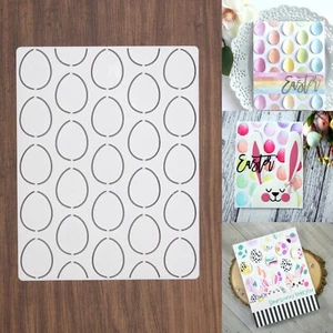 So Many Easter Eggs 3D Background Cutting Die – Ovals Spring Nature Country - Picture 1 of 8