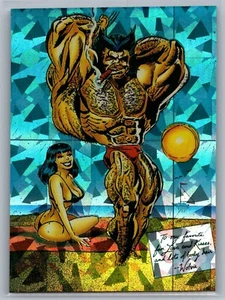 1992 Marvel Wolverine da allora ad ora II - Prismi Wolverine #P6 - EX-NM - Foto 1 di 2