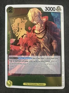 One Piece Card Game OP03-102 R Sanji Pillars of Strength Foil Rare NM - Picture 1 of 2