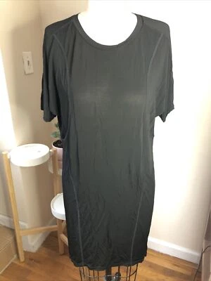 Kimberly Ovitz Sheer Scuba Dress Y2K - Image 1 of 4