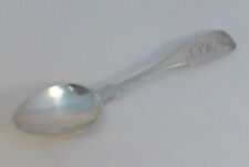 Early Shell Pattern Coin Silver S&CS&W White Teaspoon(s)