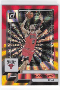 2022 Donruss Nikola Vucevic laser oro rosso Asia TMall tori #32 - Foto 1 di 2