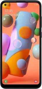 Samsung Galaxy A11 - 32 GB - Black (TracFone) SM-S115DL - Very Good - Afbeelding 1 van 3